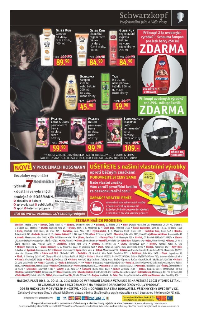 leták Rossmann strana 1 leták Rossmann strana 1