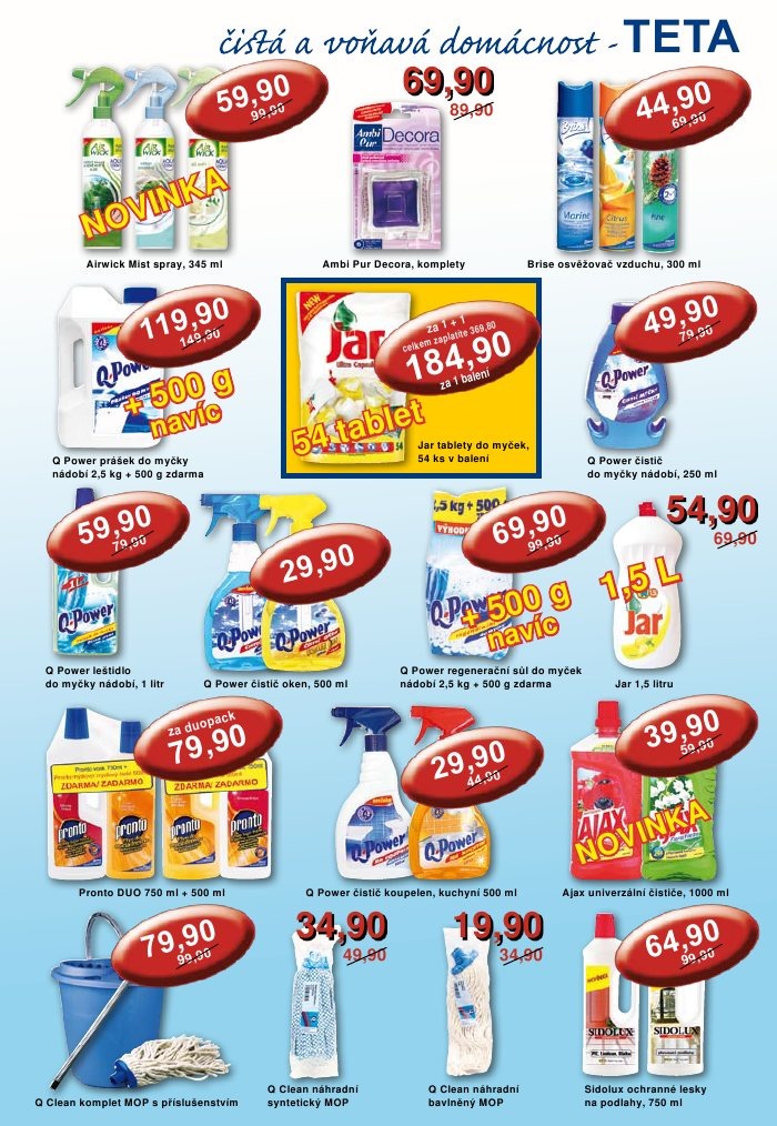 leták TETA drogerie strana 1 leták TETA drogerie strana 1
