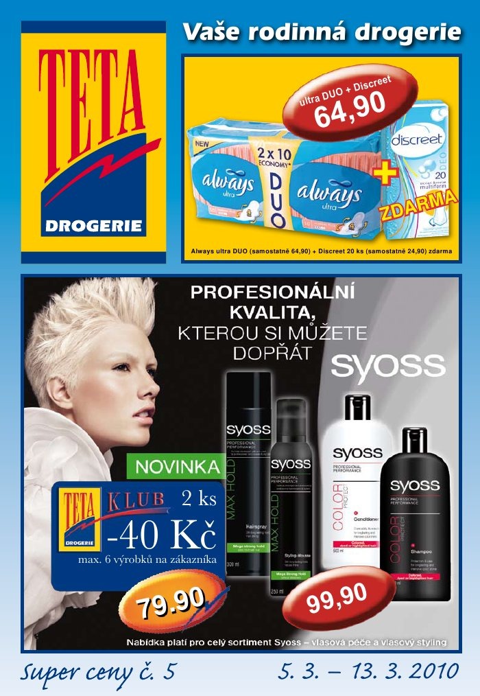 letk TETA drogerie strana 1