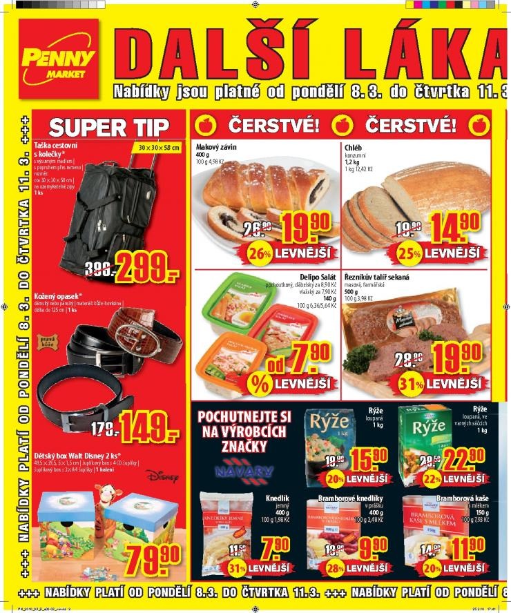 leták Penny Market akční letáky strana 1 leták Penny Market akční letáky strana 1