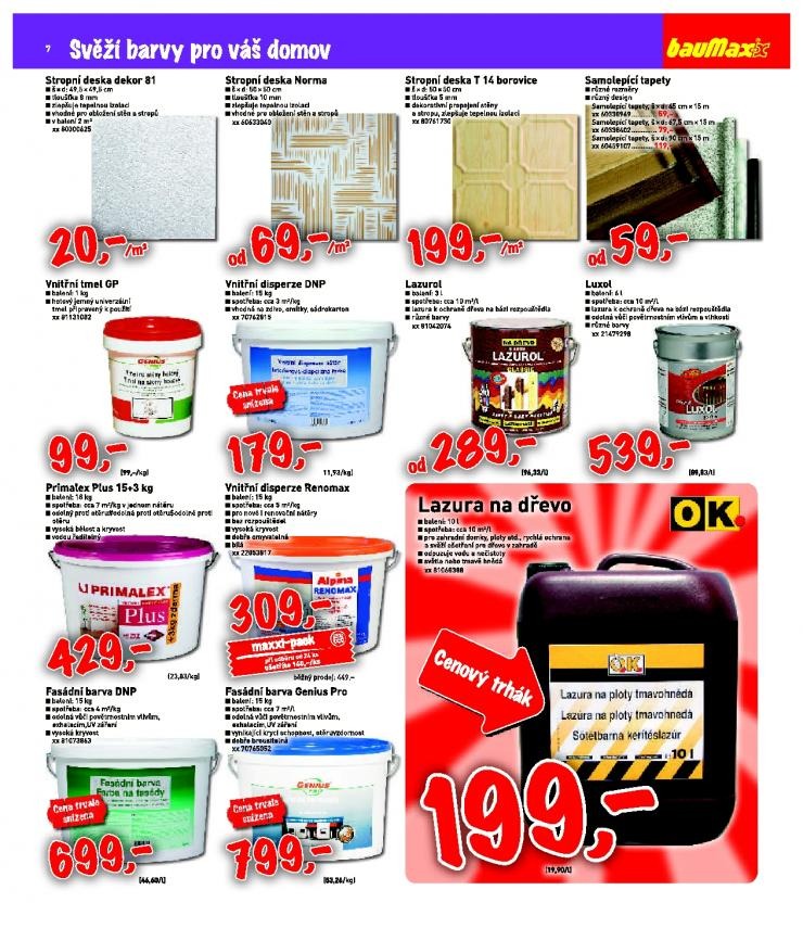 leták Baumax aktuální leták strana 1 leták Baumax aktuální leták strana 1
