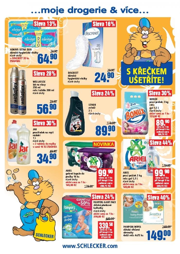 leták Schlecker aktuální leták strana 1 leták Schlecker aktuální leták strana 1