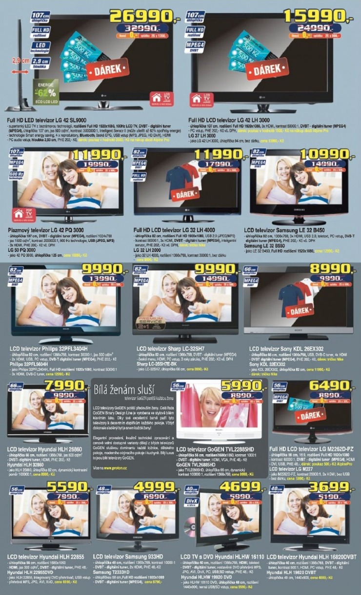 leták Proton strana 1 leták Proton strana 1