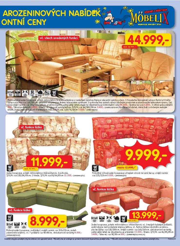 leták Möbelix akční leták strana 1 leták Möbelix akční leták strana 1