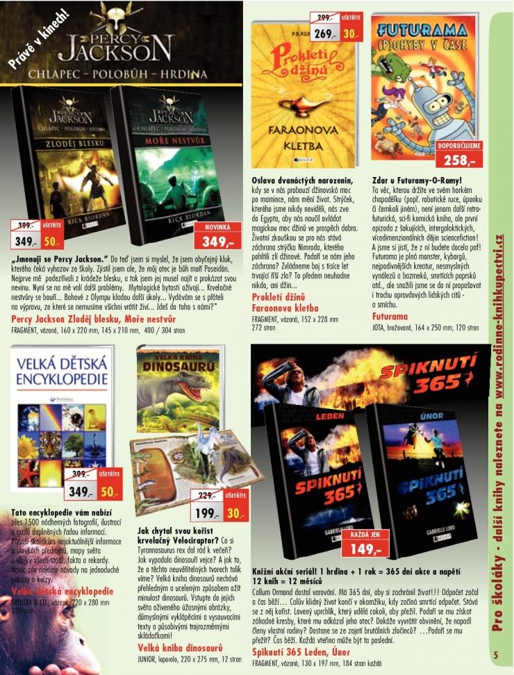 leták Rodinné knihkupectví akční leták strana 1 leták Rodinné knihkupectví akční leták strana 1