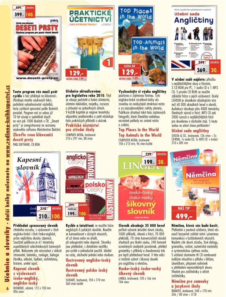 leták Rodinné knihkupectví akční leták strana 1 leták Rodinné knihkupectví akční leták strana 1