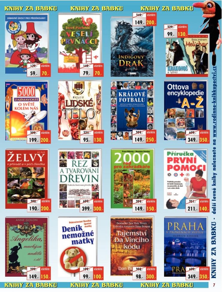 leták Rodinné knihkupectví akční leták strana 1 leták Rodinné knihkupectví akční leták strana 1
