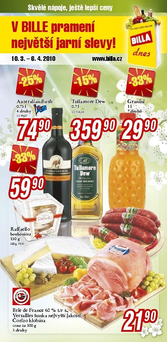 letk Billa npojov letk strana 1