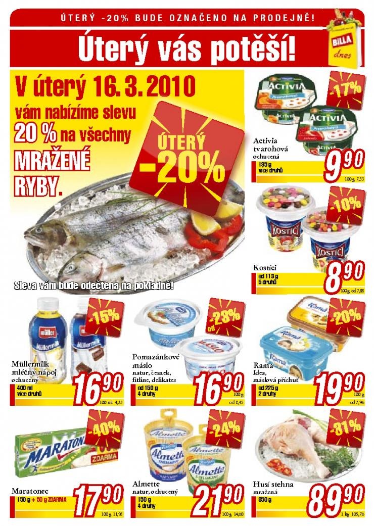leták Billa speciální leták strana 1 leták Billa speciální leták strana 1