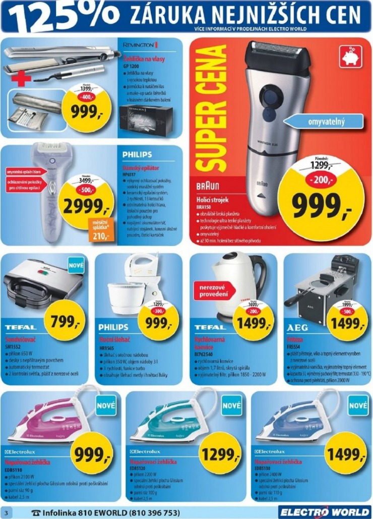 leták Electro world strana 1 leták Electro world strana 1