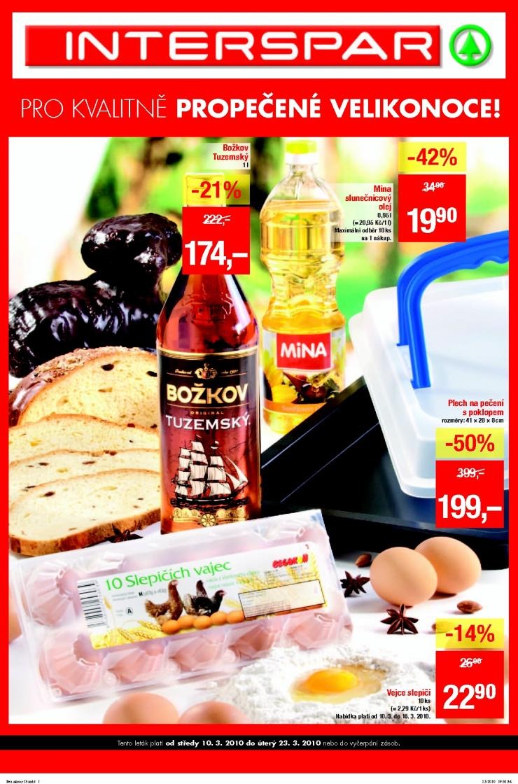 leták Interspar leták strana 1 leták Interspar leták strana 1