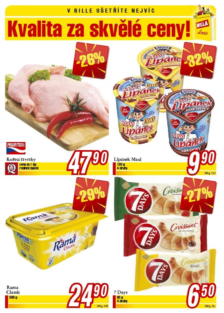 leták Billa speciální letáky strana 1 leták Billa speciální letáky strana 1