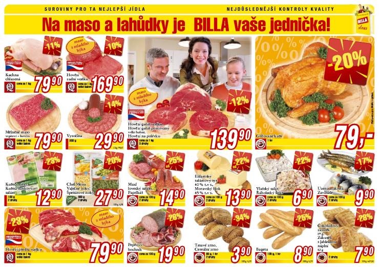 leták Billa velký leták strana 1 leták Billa velký leták strana 1