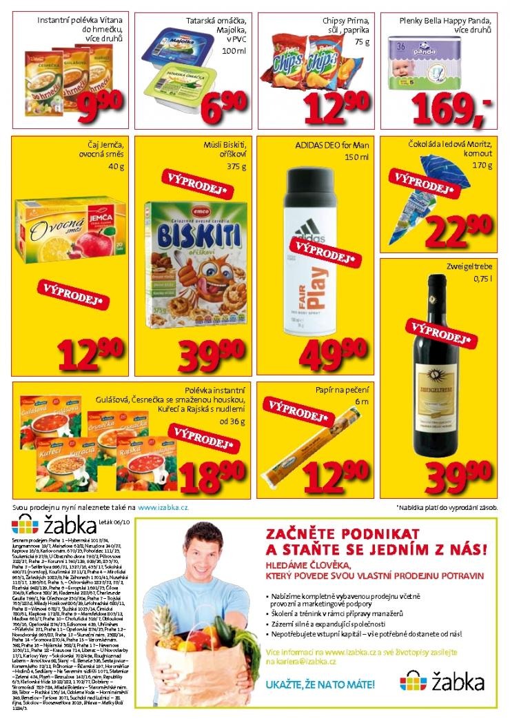 leták Žabka aktuální leták strana 1 leták Žabka aktuální leták strana 1