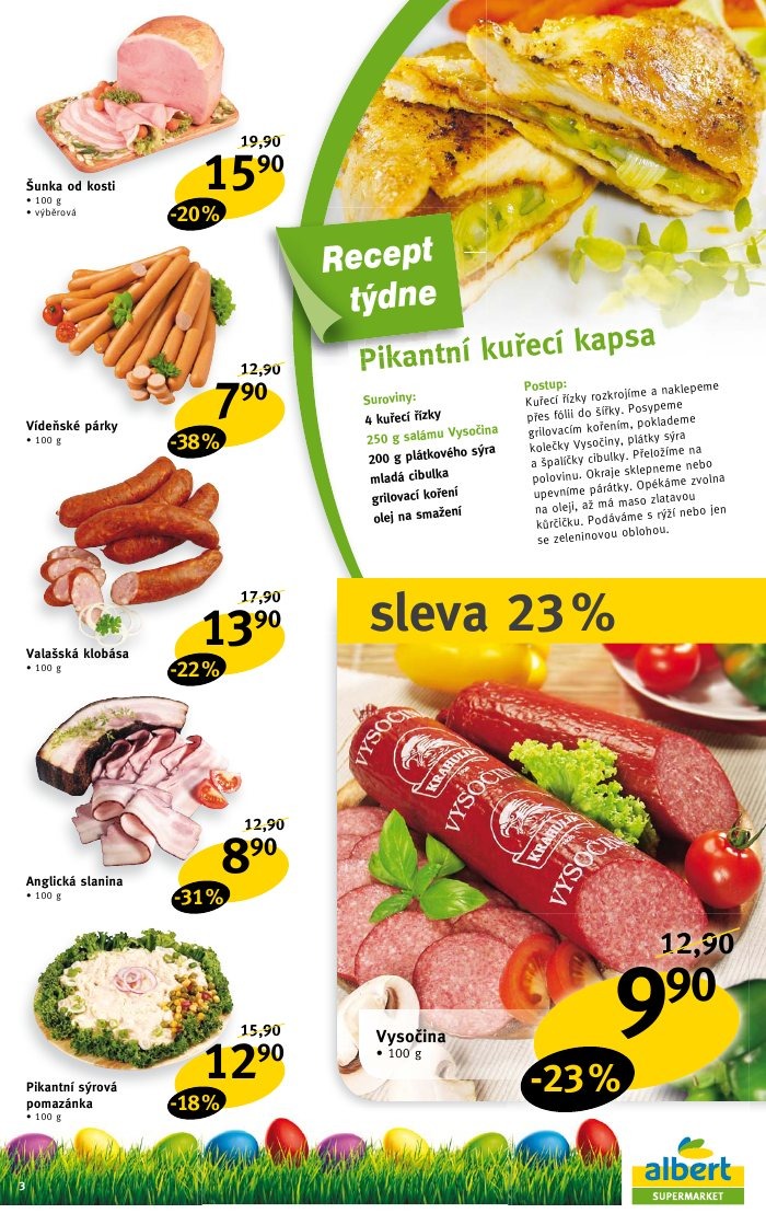 leták Albert strana 1 leták Albert strana 1