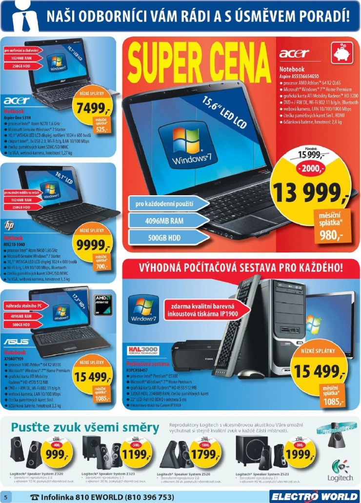 leták Electro world strana 1 leták Electro world strana 1