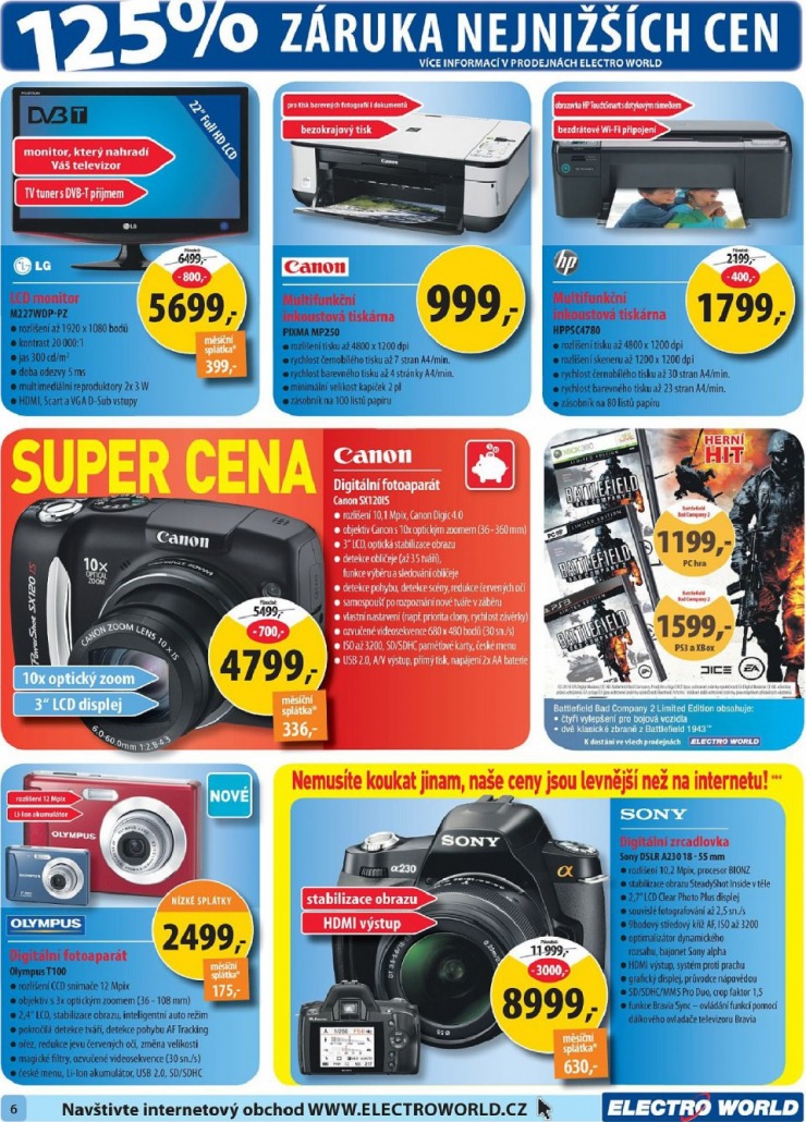 leták Electro world strana 1 leták Electro world strana 1