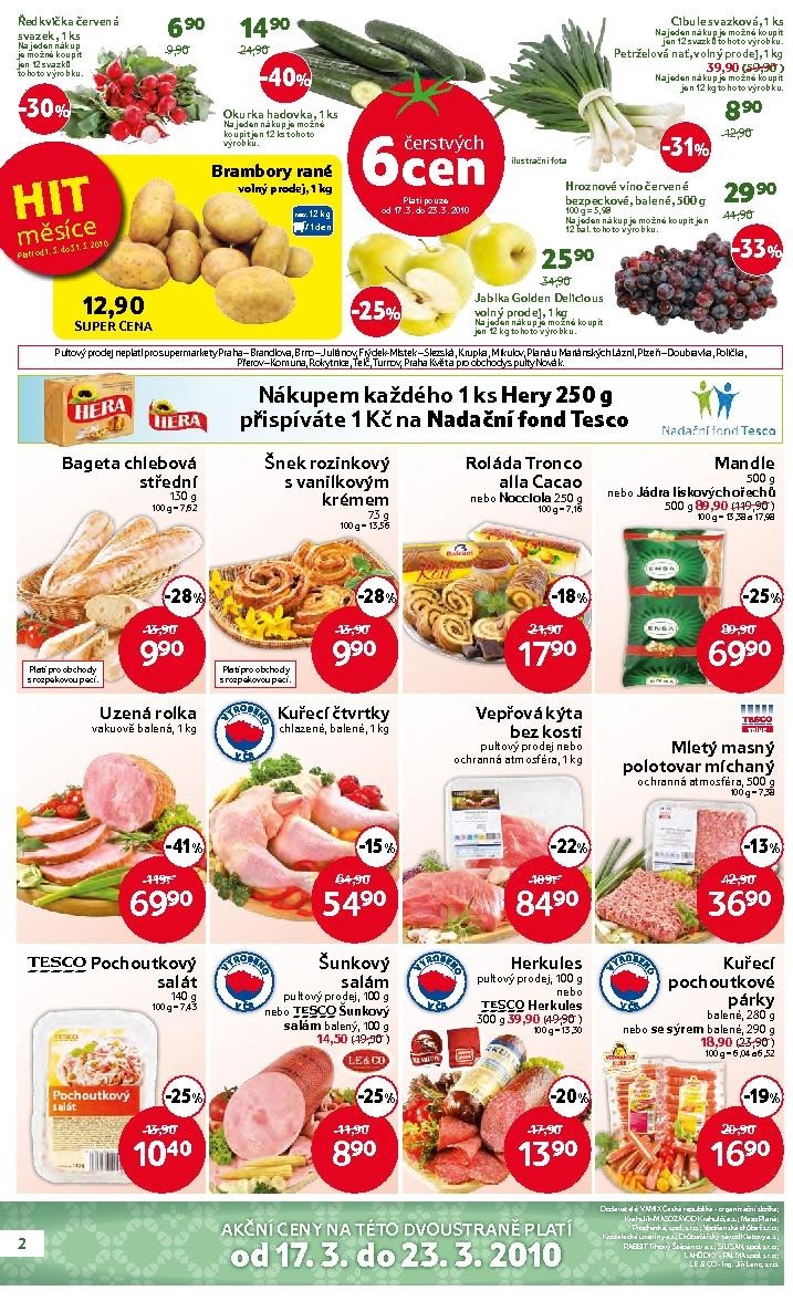 leták Tesco supermarket akční leták strana 1 leták Tesco supermarket akční leták strana 1