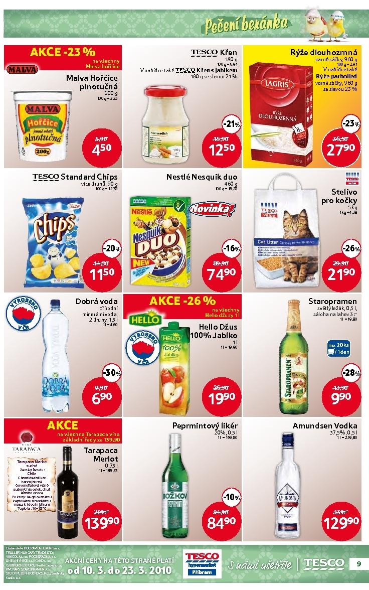 leták Tesco Příbram aktuální leták strana 1 leták Tesco Příbram aktuální leták strana 1