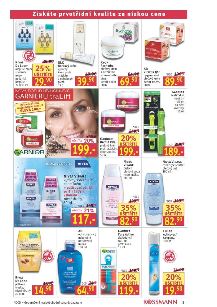 leták Rossmann strana 1 leták Rossmann strana 1