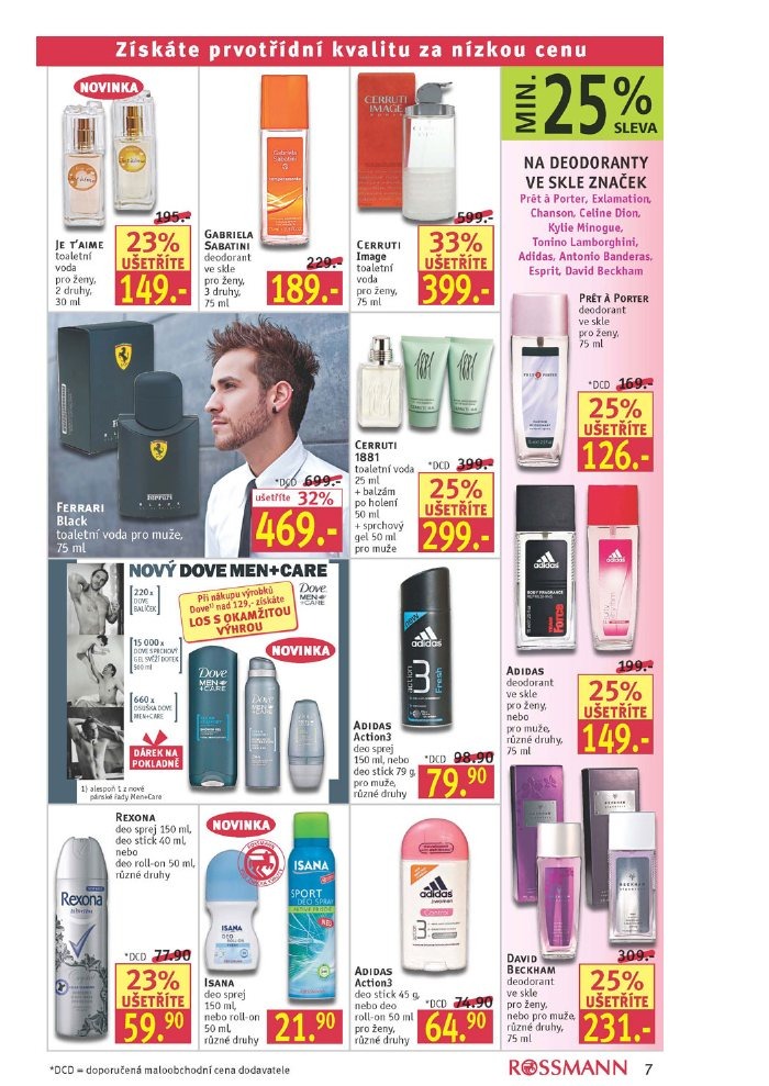 leták Rossmann strana 1 leták Rossmann strana 1