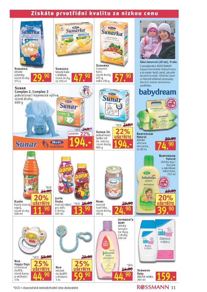 leták Rossmann strana 1 leták Rossmann strana 1