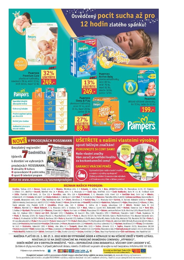leták Rossmann strana 1 leták Rossmann strana 1