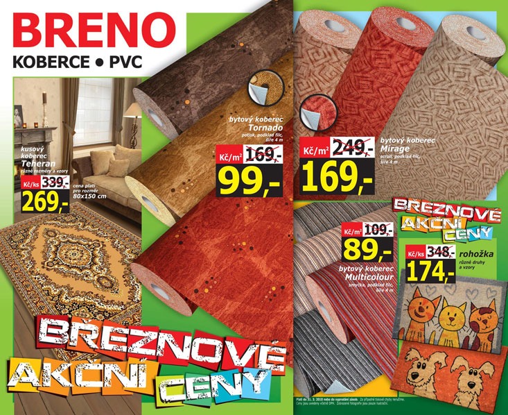 leták Breno koberce strana 1 leták Breno koberce strana 1