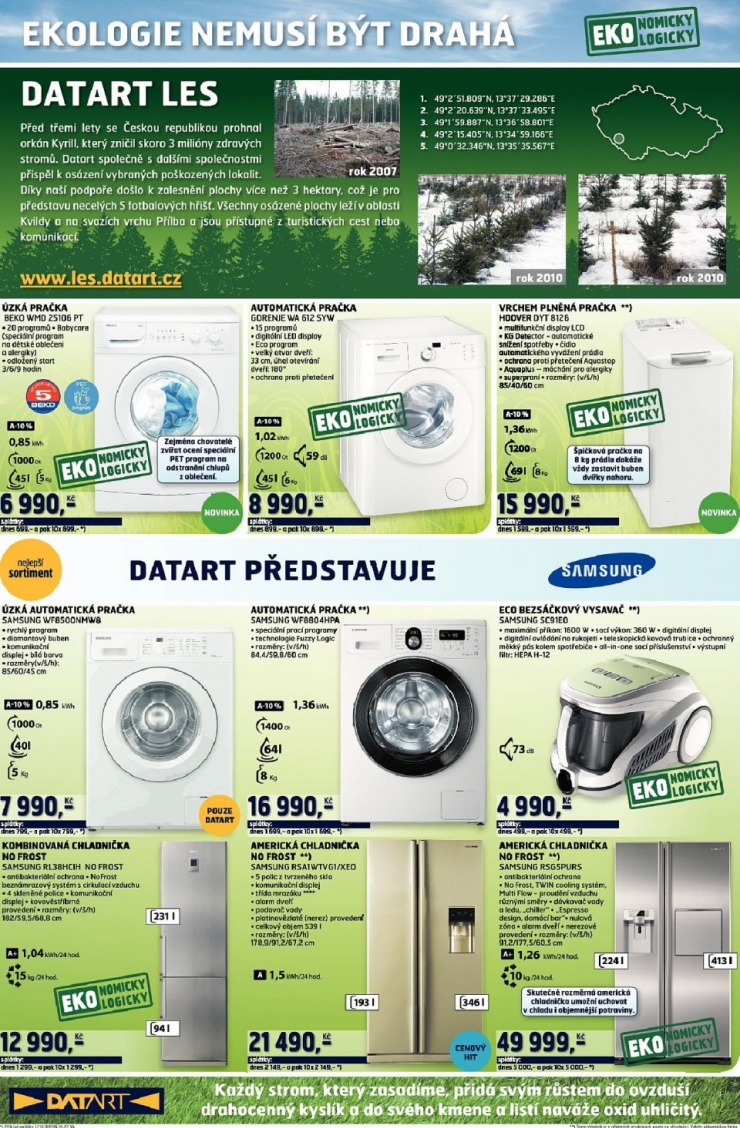leták Datart strana 1 leták Datart strana 1