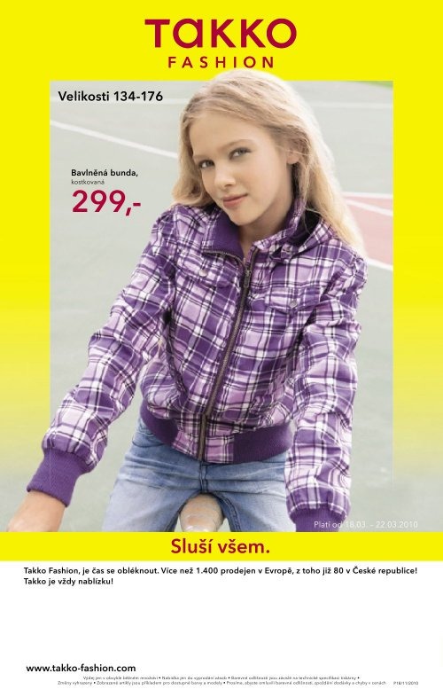 leták Takko fashion strana 1 leták Takko fashion strana 1