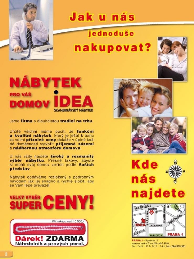 leták Idea katalog strana 1 leták Idea katalog strana 1