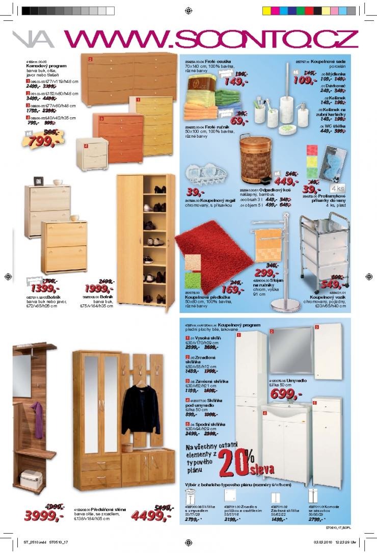 leták Sconto nábytek akční leták strana 1 leták Sconto nábytek akční leták strana 1