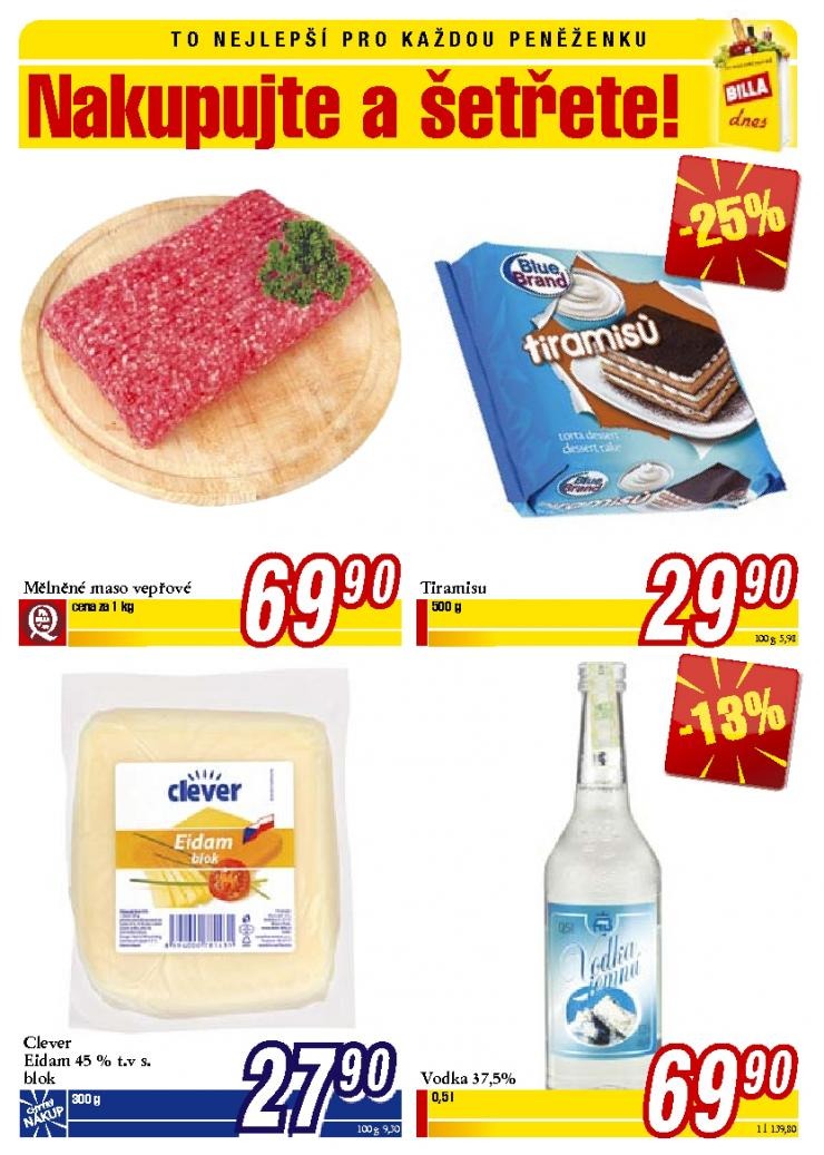 leták Billa speciální letáky strana 1 leták Billa speciální letáky strana 1
