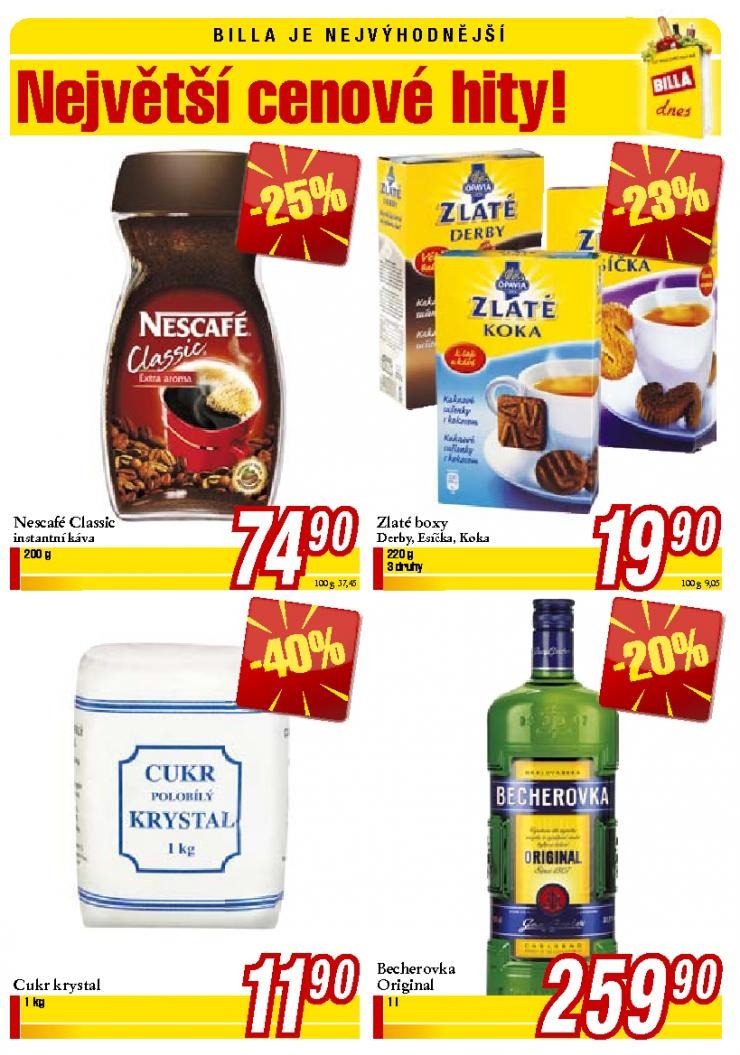 leták Billa speciální letáky strana 1 leták Billa speciální letáky strana 1