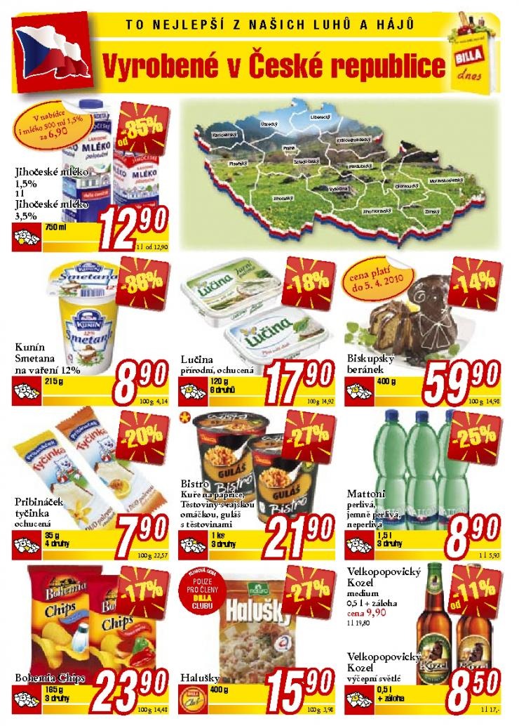 leták Billa speciální letáky strana 1 leták Billa speciální letáky strana 1