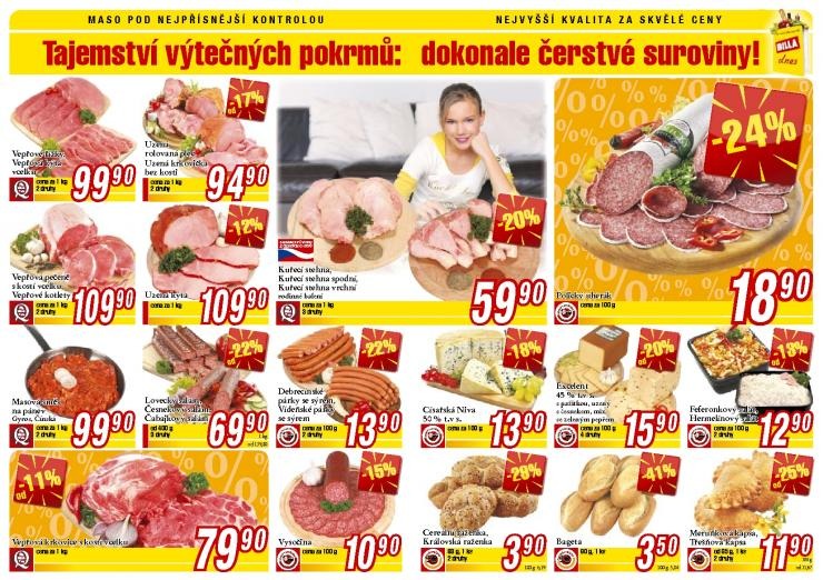 leták Billa hlavni leták strana 1 leták Billa hlavni leták strana 1