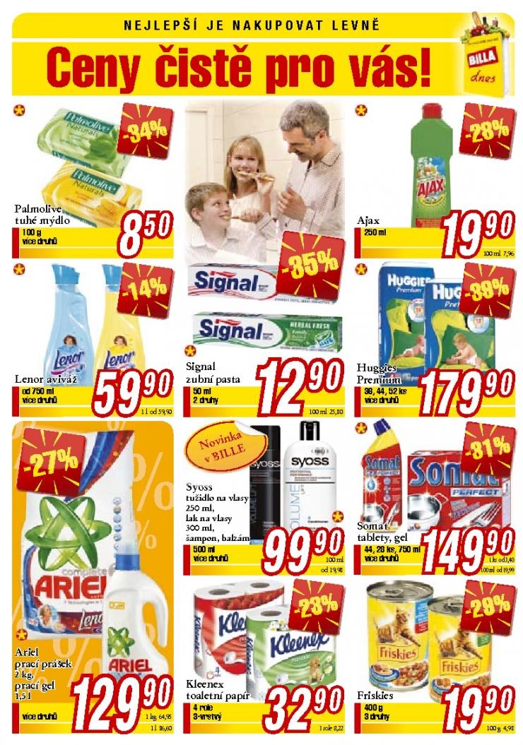 leták Billa hlavni leták strana 1 leták Billa hlavni leták strana 1
