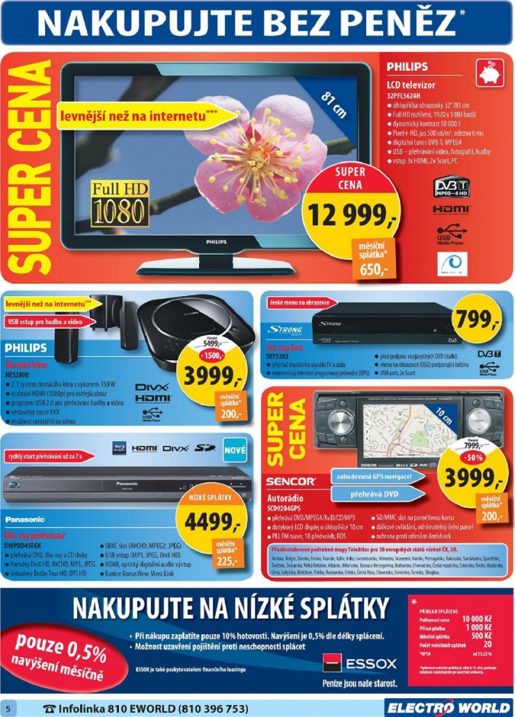 leták Electro world strana 1 leták Electro world strana 1