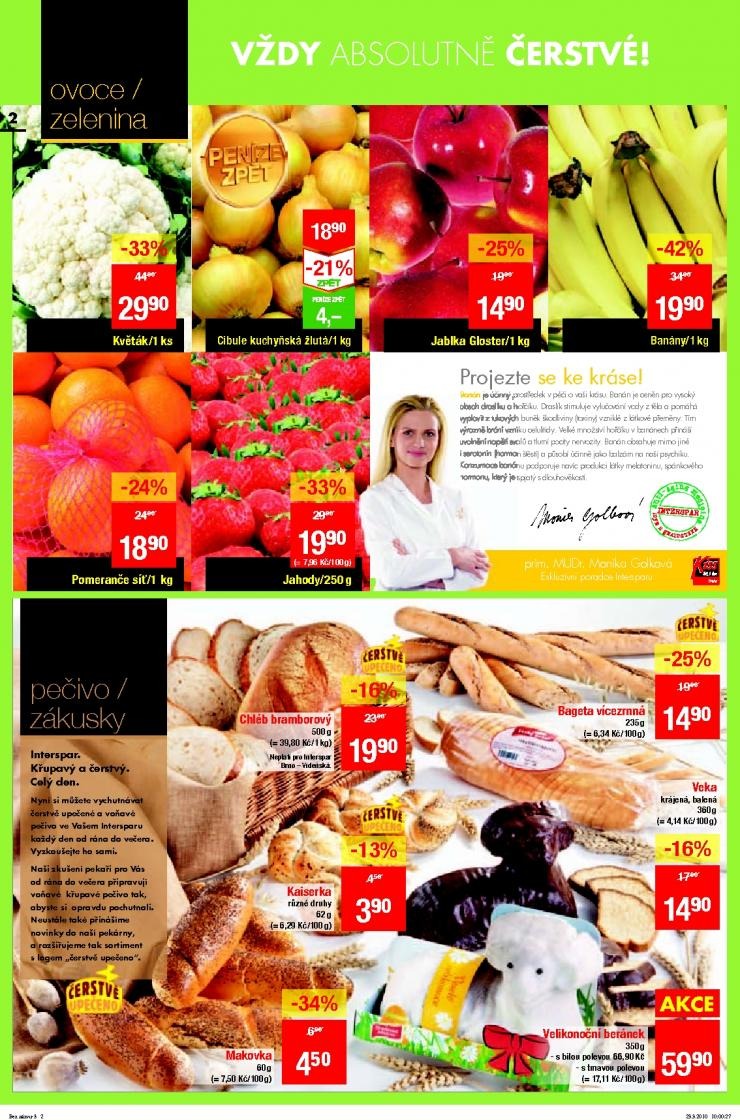 leták Interspar akční leták Velikonoce strana 1 leták Interspar akční leták Velikonoce strana 1