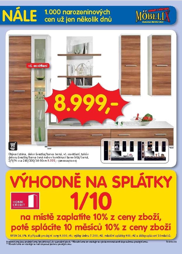 leták Möbelix akční leták strana 1 leták Möbelix akční leták strana 1