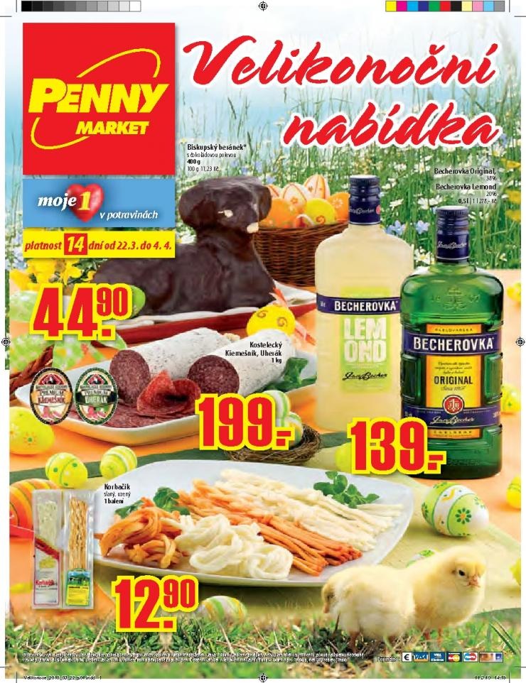 letk Penny Market Velikonon katalog strana 1