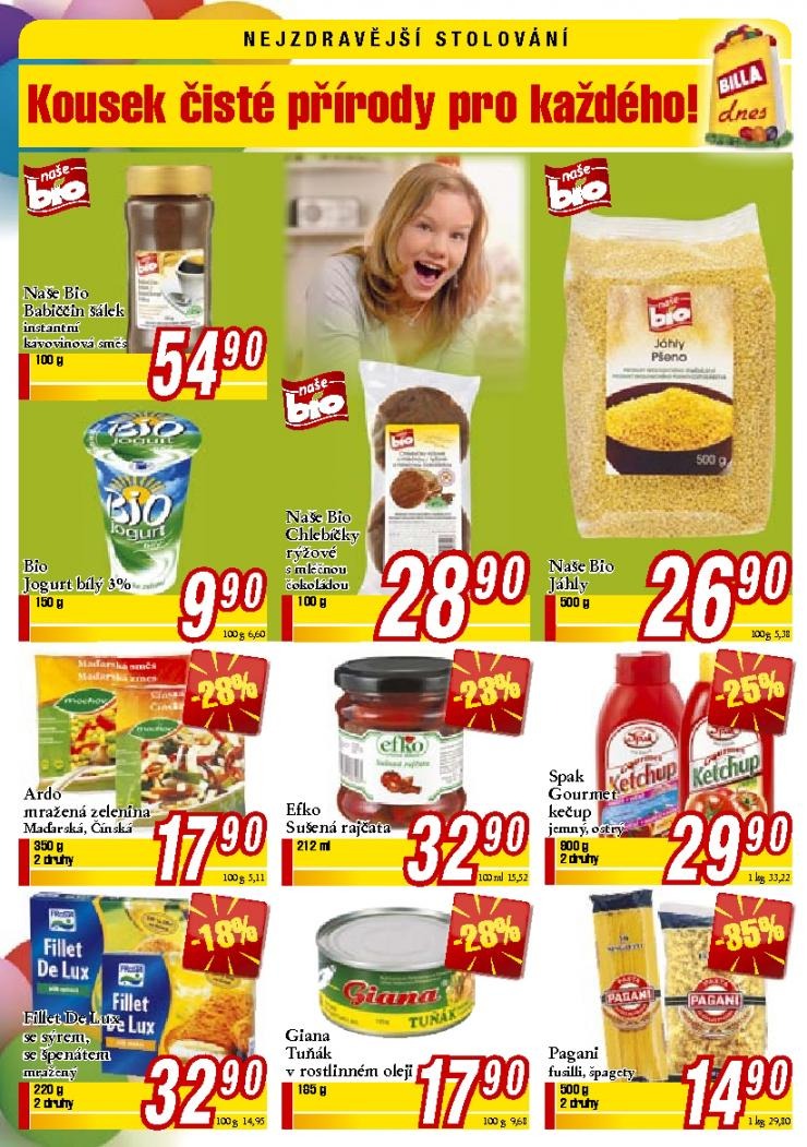 leták Billa speciální leták strana 1 leták Billa speciální leták strana 1