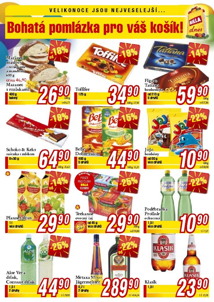 leták Billa speciální leták strana 1 leták Billa speciální leták strana 1