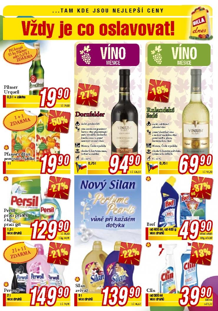 leták Billa speciální leták strana 1 leták Billa speciální leták strana 1