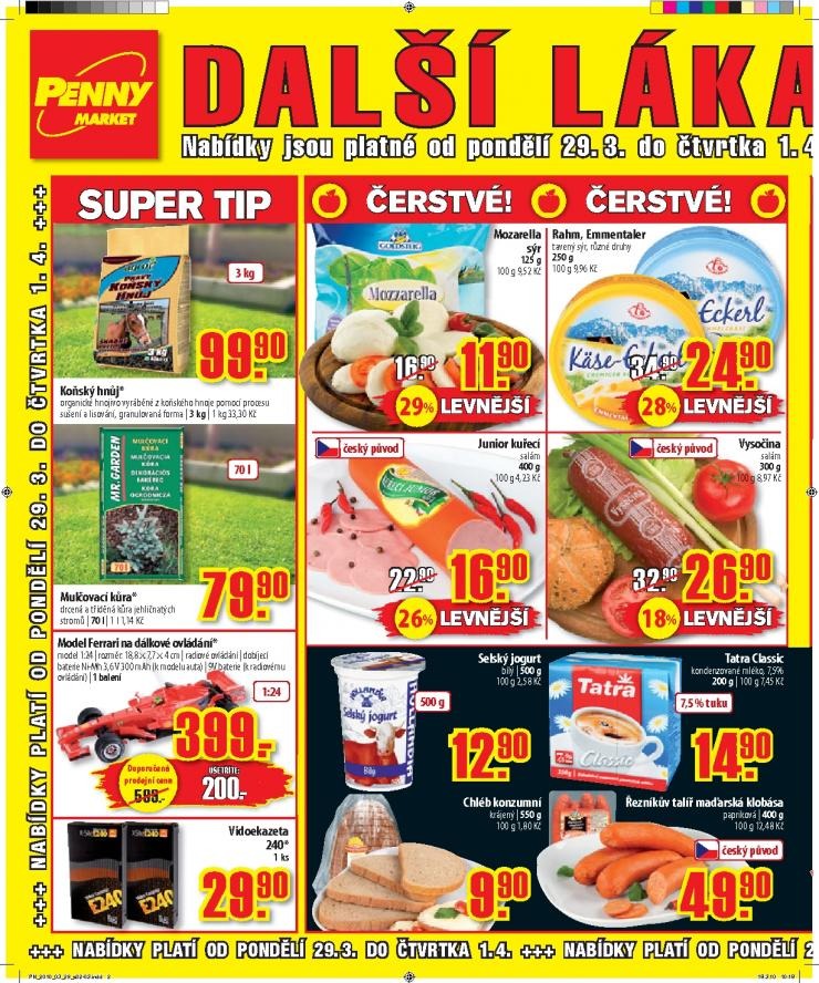 leták Penny Market akční leták strana 1 leták Penny Market akční leták strana 1