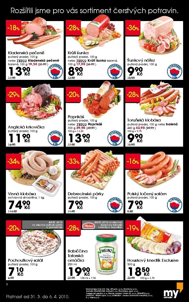 leták Tesco MY Národní akční leták strana 1 leták Tesco MY Národní akční leták strana 1
