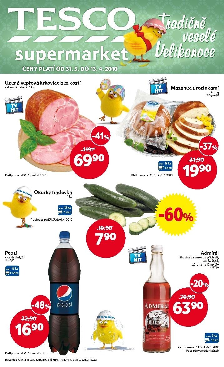 letk Tesco supermarket akn letk strana 1