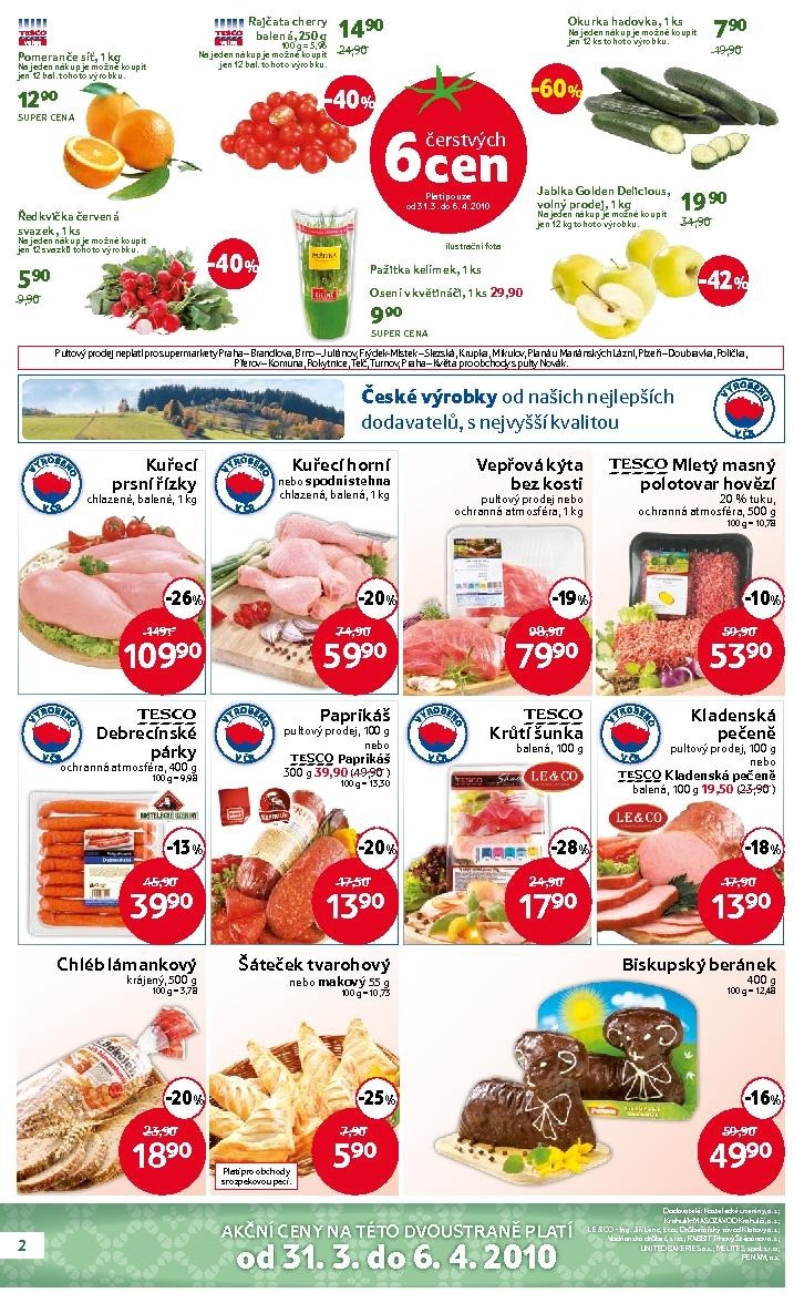 leták Tesco supermarket akční leták strana 1 leták Tesco supermarket akční leták strana 1