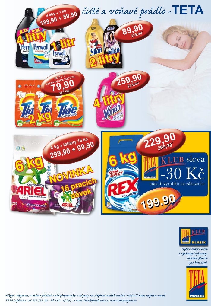 leták TETA drogerie strana 1 leták TETA drogerie strana 1