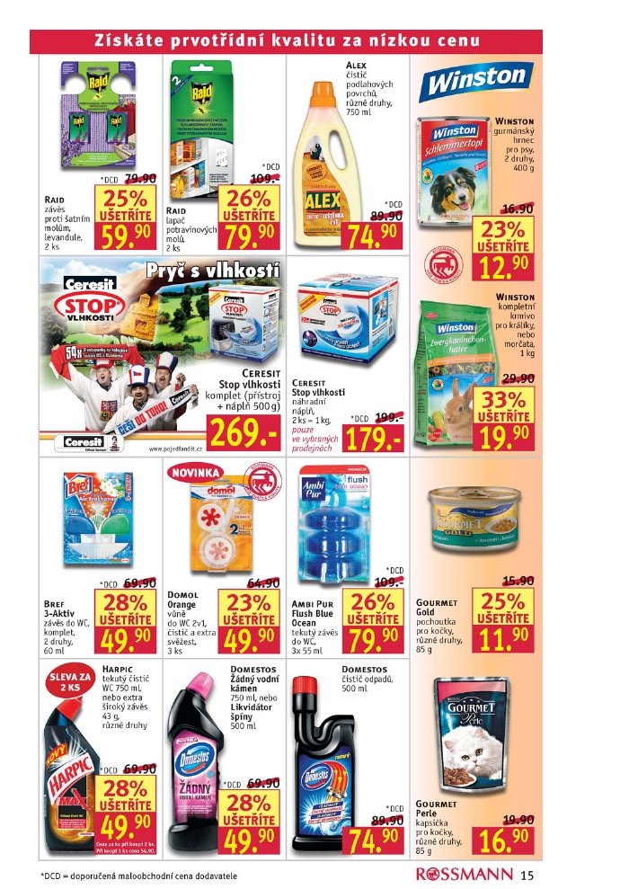 leták Rossmann strana 1 leták Rossmann strana 1